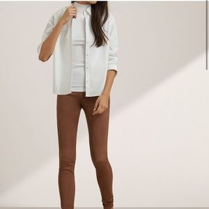 Wilfred Free Daria Faux Suede Leggings